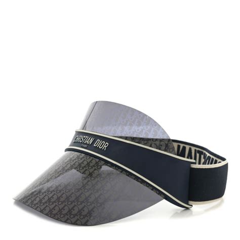 christian dior oblique sun visor.